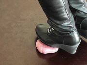 Sexy and Cruel Cock and Ball Trampling - Sara Alfaros.