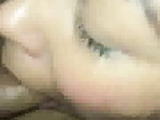 Petite Blonde Wife Taking BBC Creampie