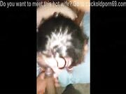 He fucks my wife's ass and spanks her