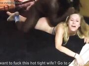 Asian fucktoy gets used in front of boyfriend by BBC