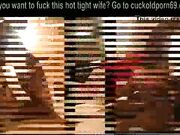 husband enjoys bitch wife fuck black BBC cock