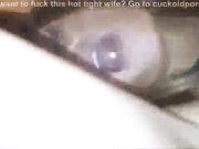 Wife First Time Cheating With Condom Closeup Amateur