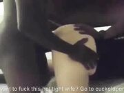 My Wife Can't Believe She's Getting Creampie from Stranger