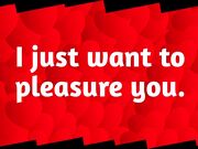 Master, I'm ready to serve you