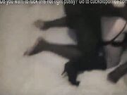 Filmed with his wife Christina