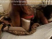 Horny MILF Drilled By Big Black Cock Gets Cum Facial