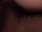 Amateur BBW Wife Sucks Big Black Cock POV