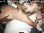 Housewife takes Blackzilla and squirts all over