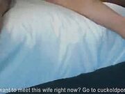 A cuckold husband watches his skinny wife pounded by BBC