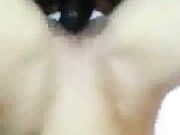 Watch as his big black monster cock stretches out my pussy