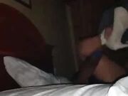 Angel fucks guy in hotel room in front of hubby