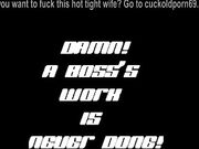 Hot young wife gets plowed by BBC while I'm at work