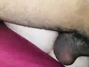 Real sex! Husband fucks his pretty wife!