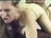 sexy wife amber blank husband to film her getting bred