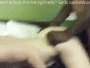 sexy wife amber blank husband to film her getting bred