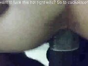 sexy wife amber blank husband to film her getting bred