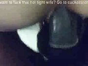 sexy wife amber blank husband to film her getting bred