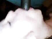 Cheating housewife DP fucked in threeway