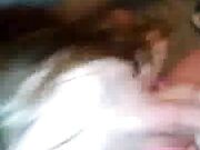 Cheating housewife DP fucked in threeway