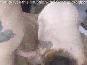 Hot Slut Wife gets well fucked by a BBC