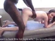 Hot Wife Lacy Gets Fucked By BBC Interracial Creampie