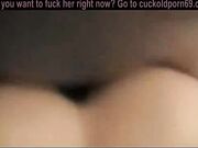 husband cheers on his wife wile she fuck a bbc