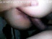 Cheating White Slut sucks BBC while boyfriend is gone