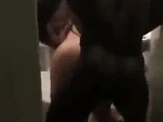 Husband comes home early to find his wife doing this