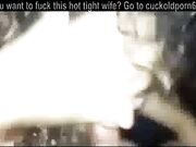 Bbw cuckold wife cums on bbc bull creampie