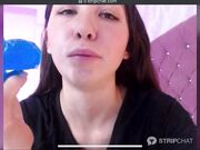 Cam Girl Dildo BJ