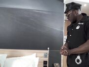 Mya Quinn - Fucked by a police officers black cock