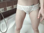 Mya Quinn - Sold item - pissing on my thong