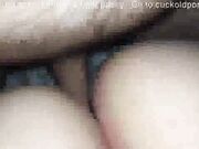 Black Dick Deep Inside White Pussy