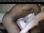 Hotwife fucked to moaning orgasm – BBC creampie