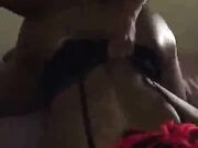 Wealthy wife fucked in the ass by Butler