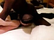 Cuckold watching and recording his wife making sex with BBC