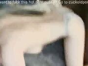 Pia Sofie's first black cock while her cuckold must watching