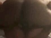 busty BBW wife taking BBC like a slut