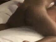 busty BBW wife taking BBC like a slut