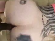 Interracial Loving Petite Blonde Gets Creampie From BBC