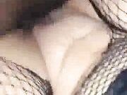 Snow bunny brunette loves to suck my BBC