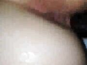 Working blonde bbw in stockings spreads legs