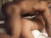 Bbw cuckold wife cums on bbc bull creampie