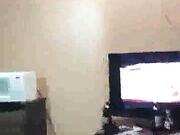 Redhead Belle Claire DPd By 2 Hard Cocks!