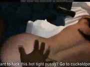 Cuckold Hubby share young wife with BBC