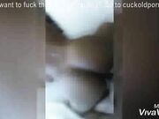 Bareback Babe White slut fun with two black guys
