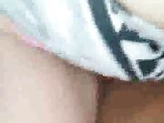 BBC Creampies Wife's Shaved Pussy While Cuckold Films