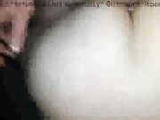 Interracial threesome with one screaming slut and two BBCs