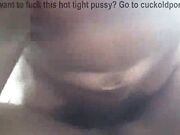 Fucking my wife doggystyle while she creams on my dick