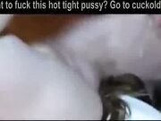 Cheating wife makes video for her cuckold husband